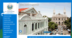 Desktop Screenshot of consuladodeelsalvador.info